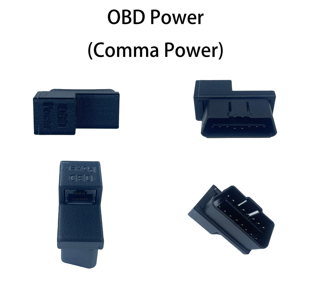 OBD Power and Splitter for comma pedal